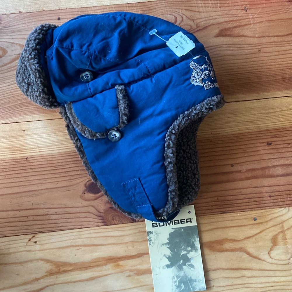 LIL MAD BOMBER WINTER HAT SKI SNOW HAT KIDS 0 / 12 NEW